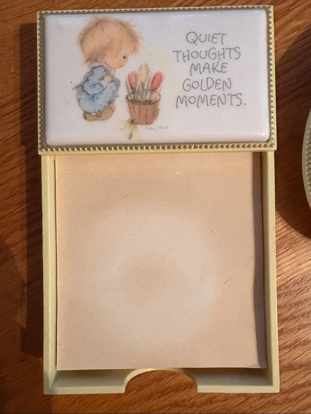 Vintage Precious Moments 5 piece desk set 1970’s
